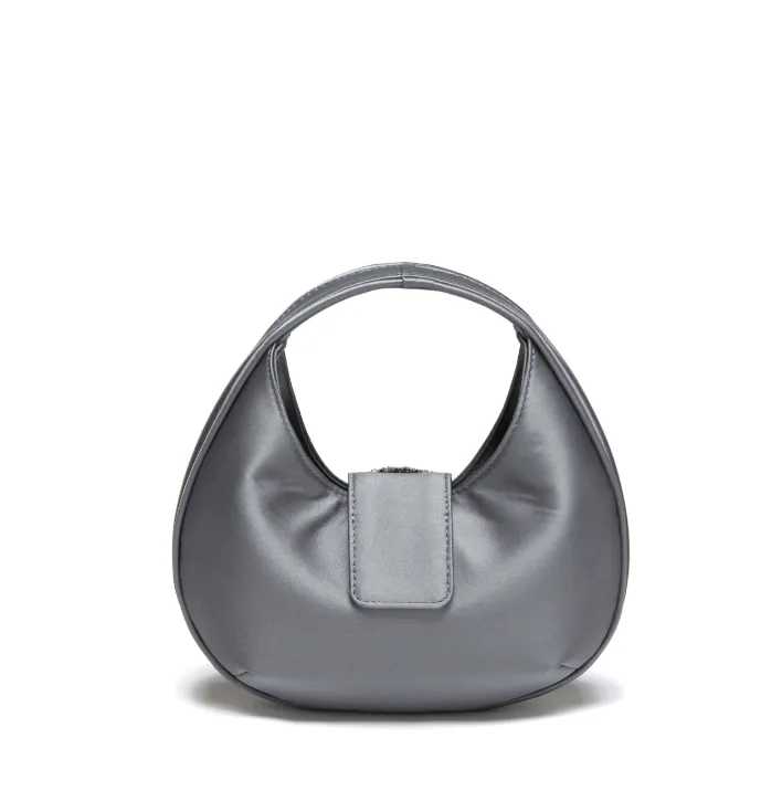Mila - Grey Satin