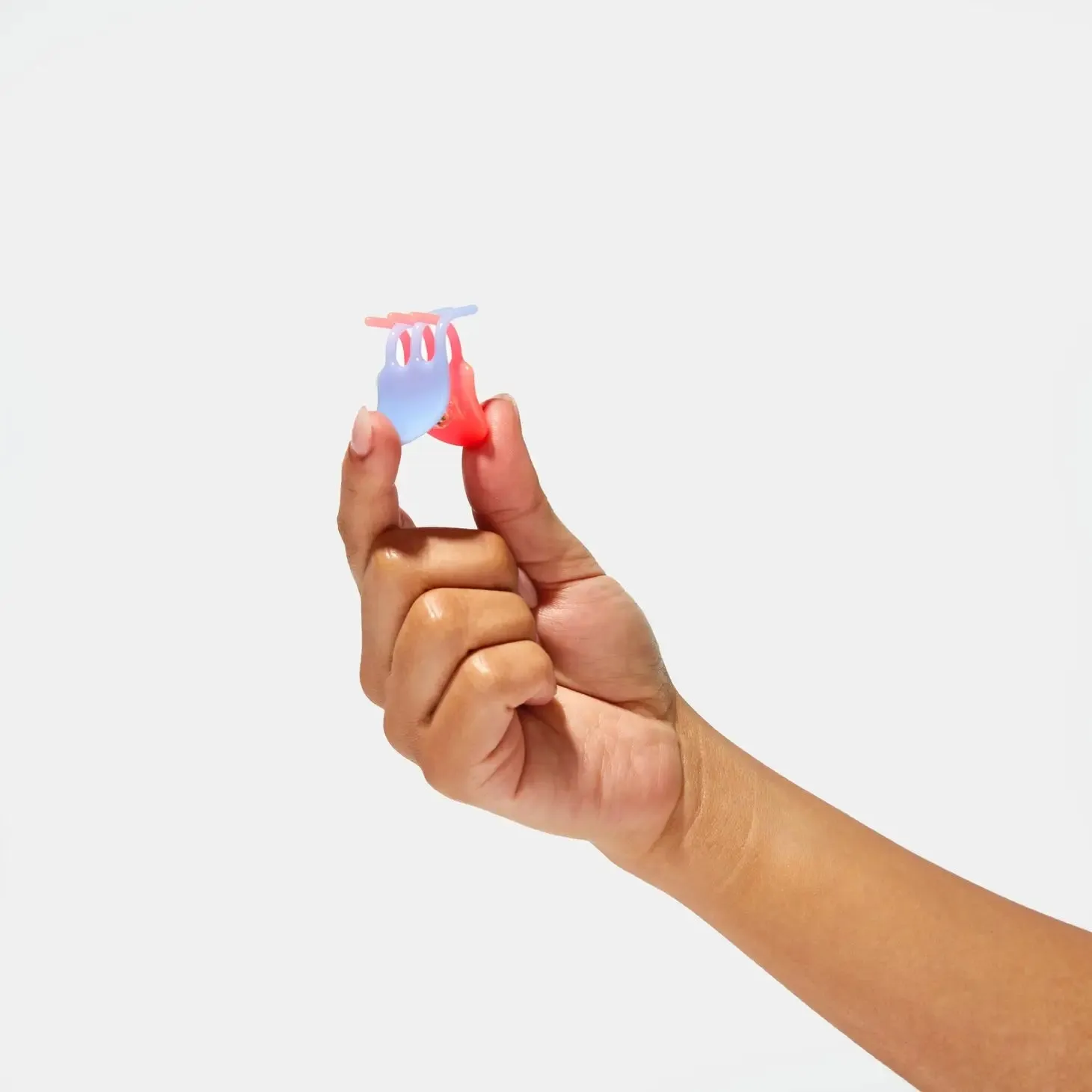 Mini Claw in Blue   Pink
