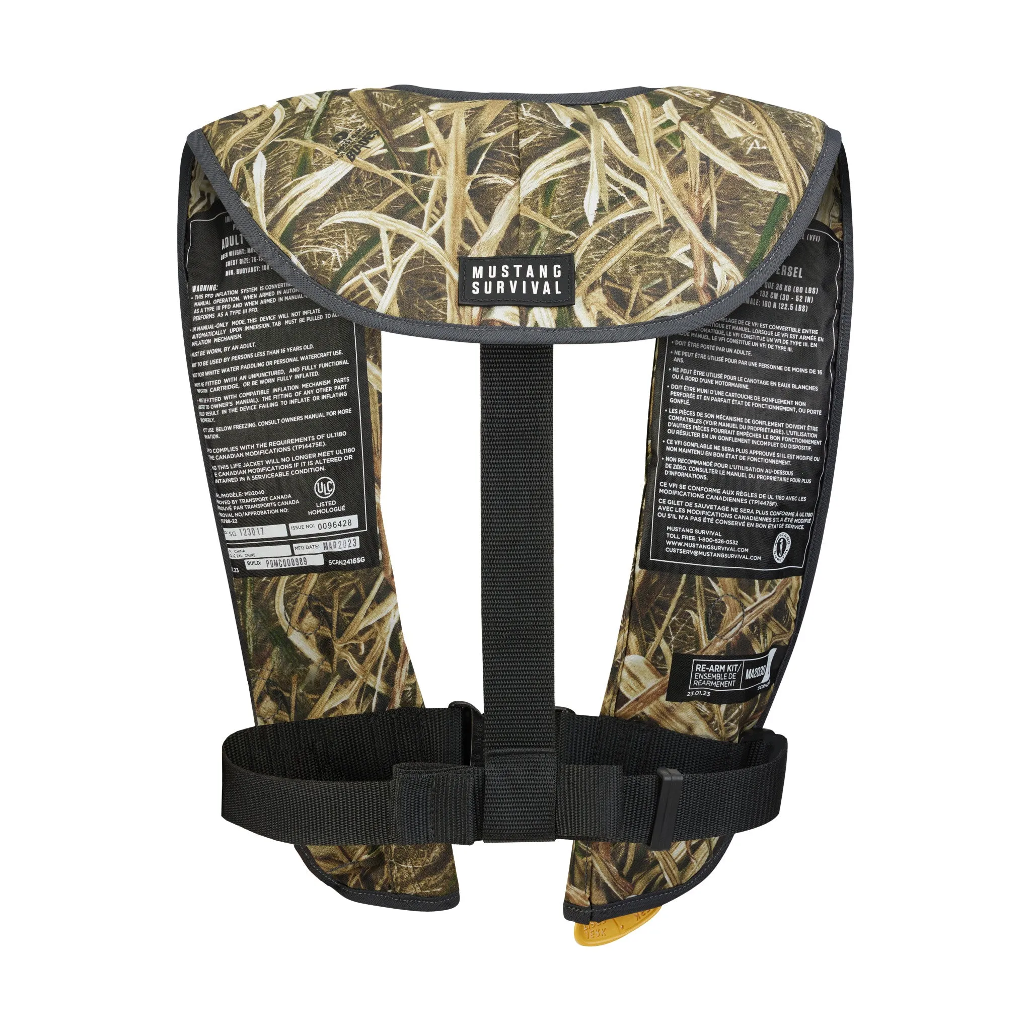 MIT 100 Convertible A/M Inflatable PFD (Camo)