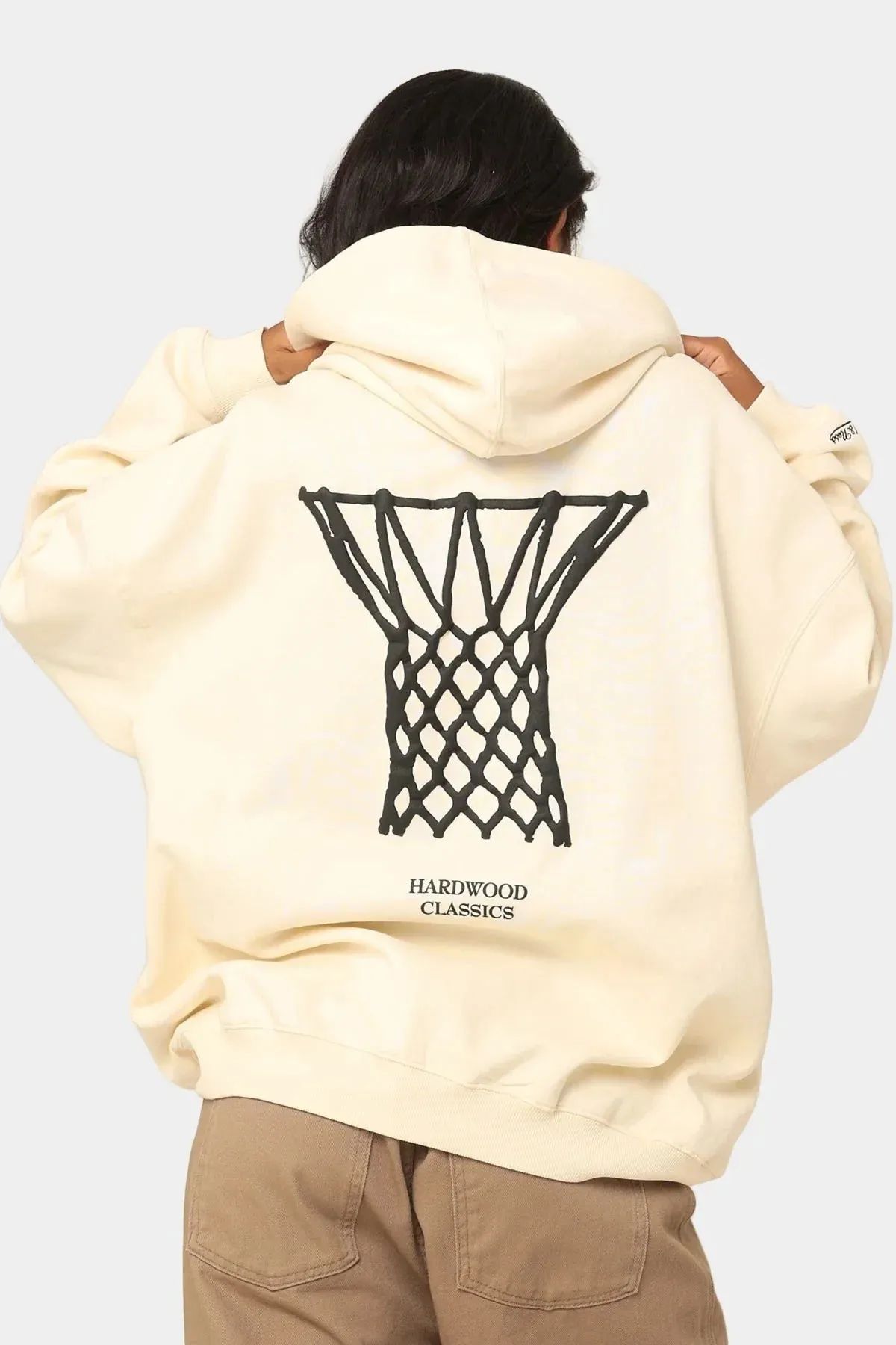 Mitchell & Ness I Love This Game Hoodie Unbleached
