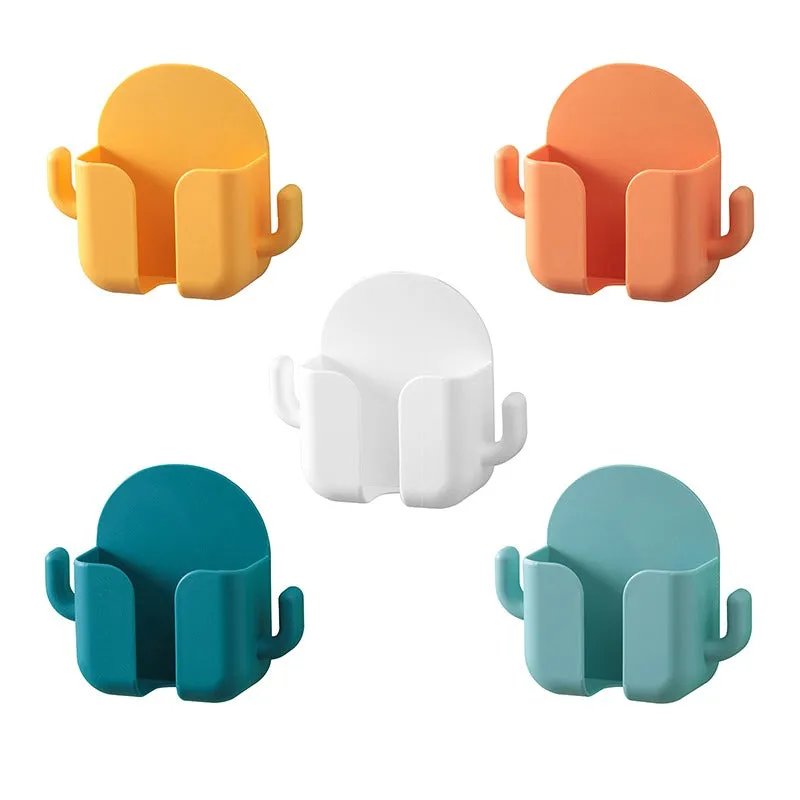 Multifunctional Wall-Mounted Storage Box with Charging Stand