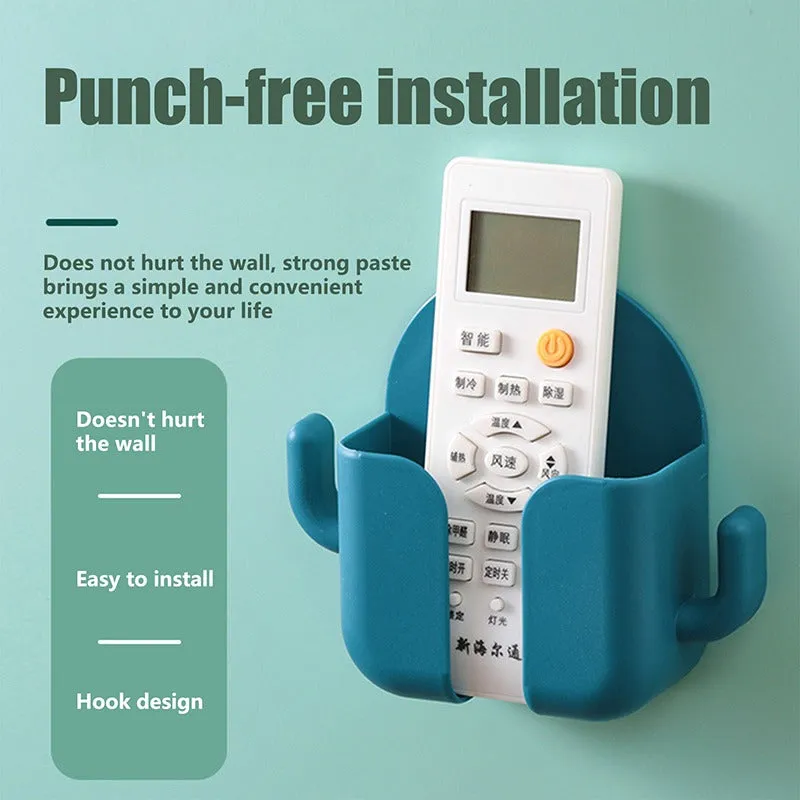 Multifunctional Wall-Mounted Storage Box with Charging Stand