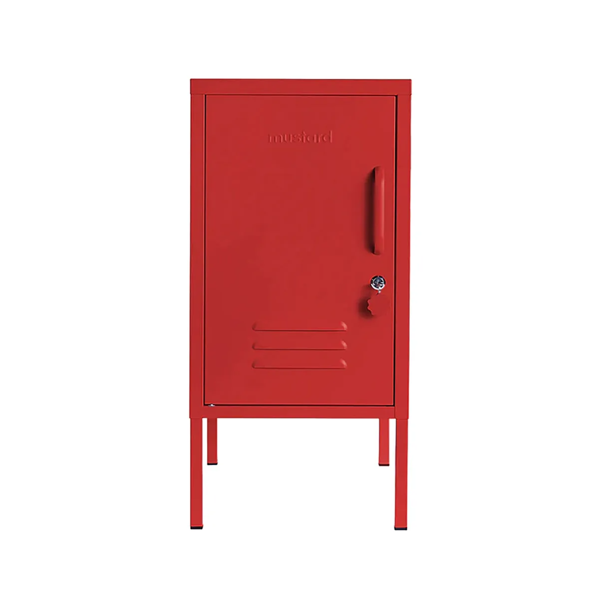 Mustard Made Shorty Locker - Poppy Red - Left Opening