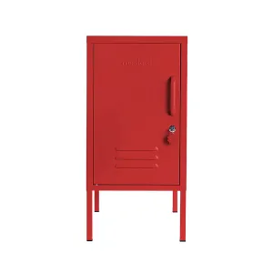 Mustard Made Shorty Locker - Poppy Red - Left Opening
