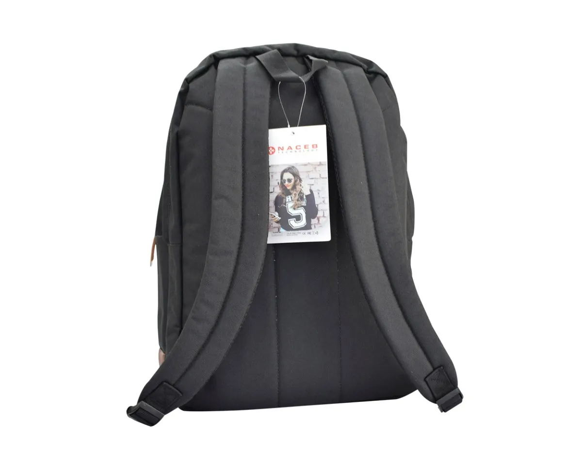Naceb Na 0403 N Mochila Para Laptop Urban Negra