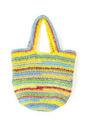 Nadia Dafri Feriha Bag-Yellow Stripes