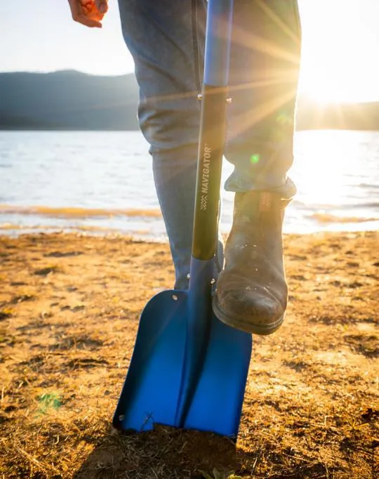 Navigator Gear Shovel Buddy Alloy  - Blue