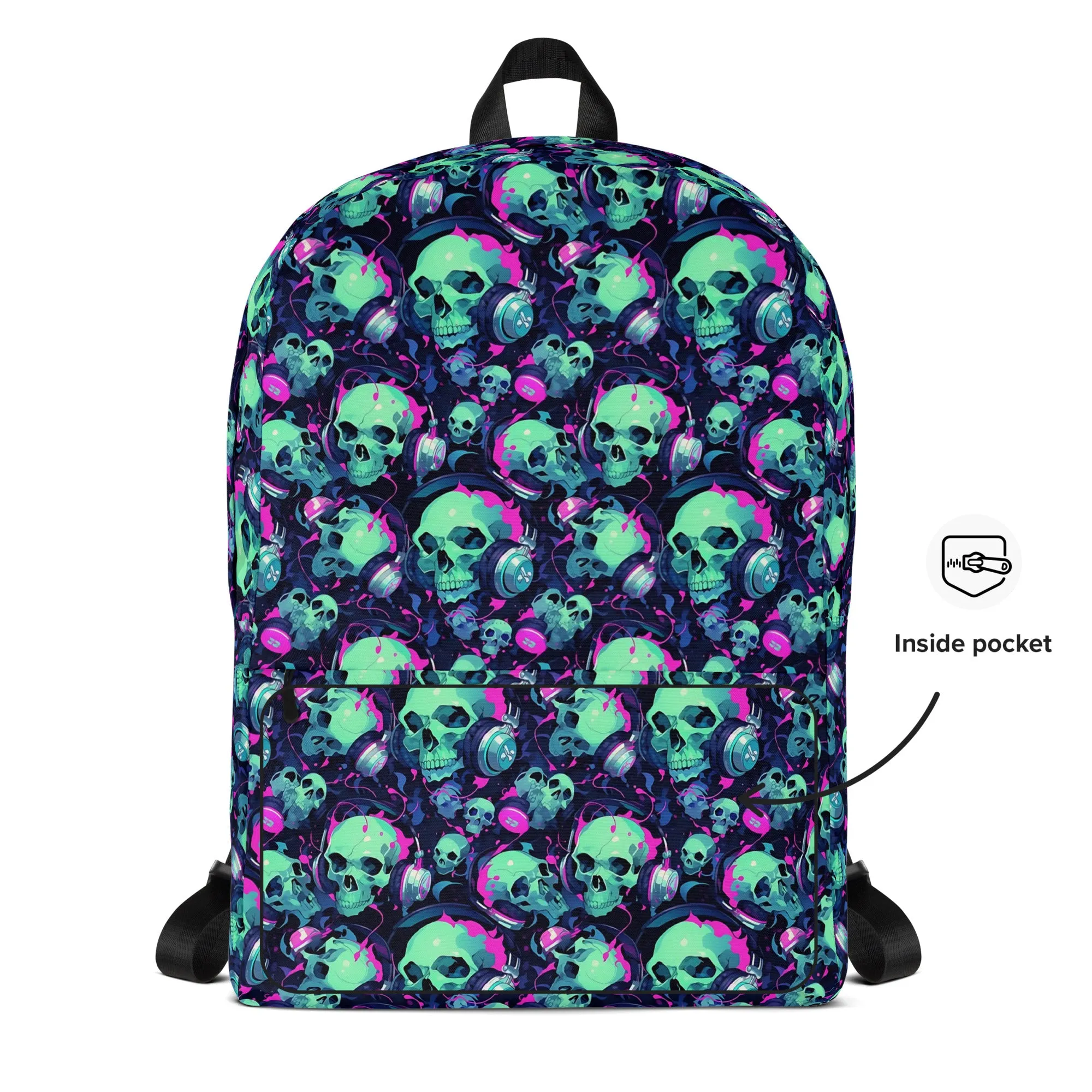 Neon Skulls Backpack