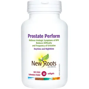 New Roots Prostate Perform 30 Softgels