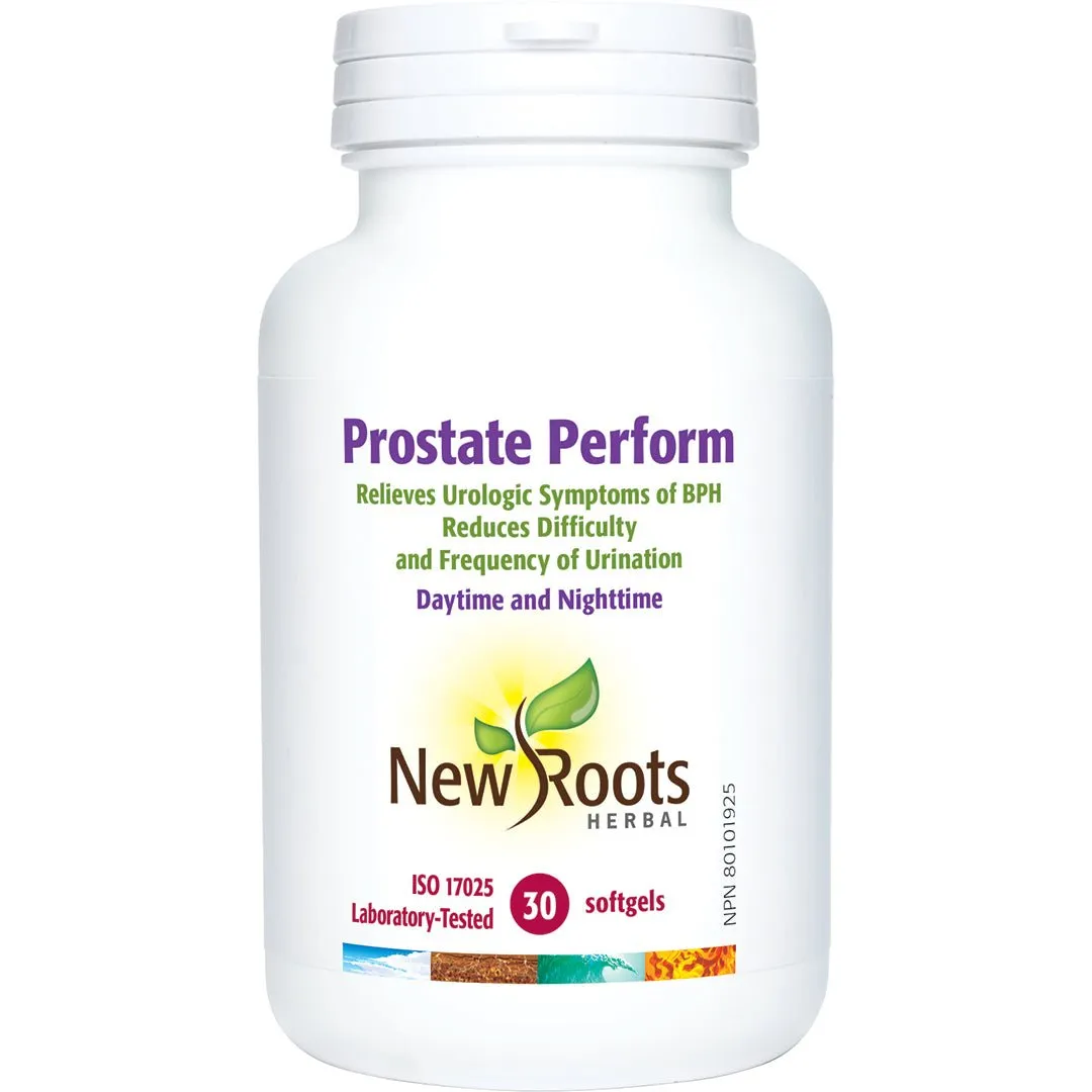 New Roots Prostate Perform 30 Softgels