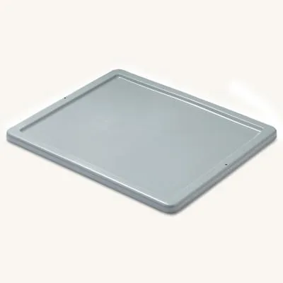 Newell Brands Stack and Nest Palletote Box Lids, 19 3/4 in x 23 3/4 in x 1 in, Gray, FG173000GRAY