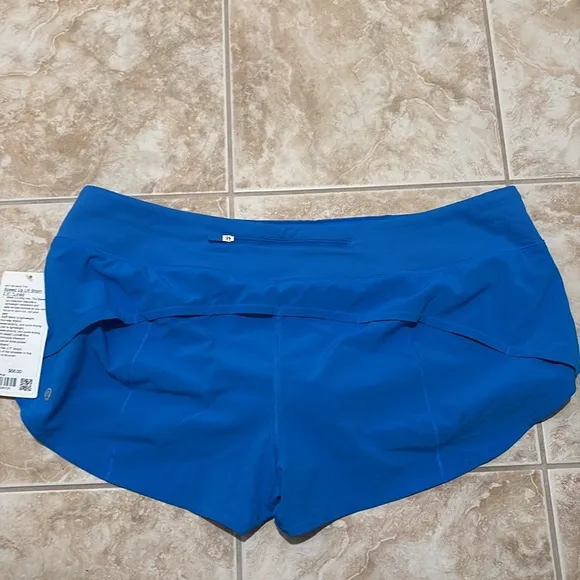 NWT Lululemon Speed Up Low-Rise Lined Short 2.5&quot; Poolside Size 14