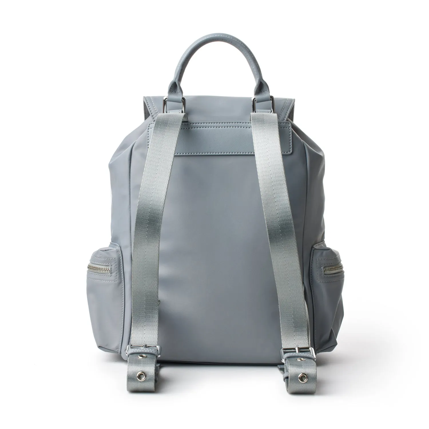 NYLON BACKPACK - GRAY