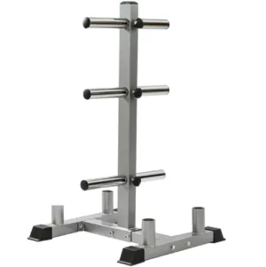Olympic Weight Plate & Barbell Storage Tree | 400kg Load Capacity