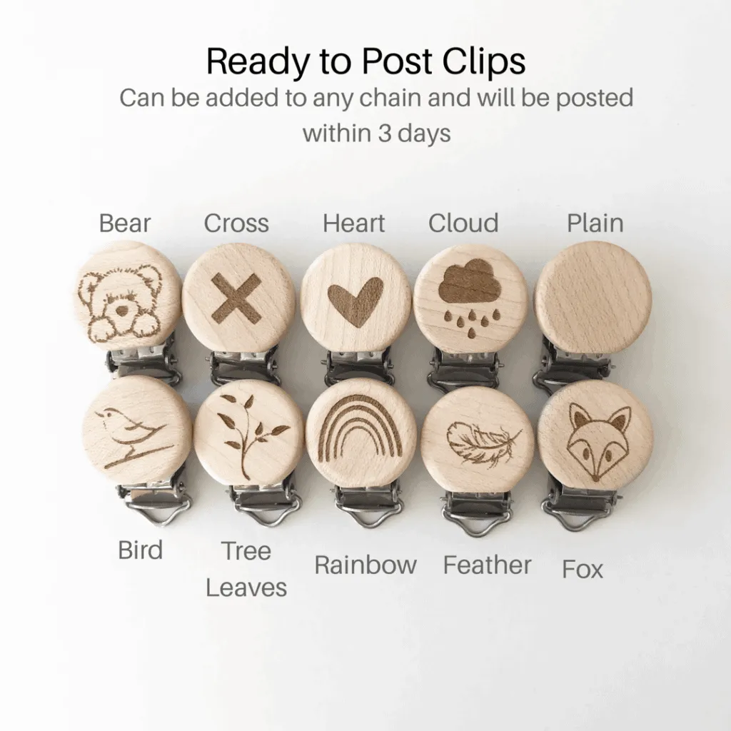Our Little Helpers - Cotton Dummy Clips | Petite Strap