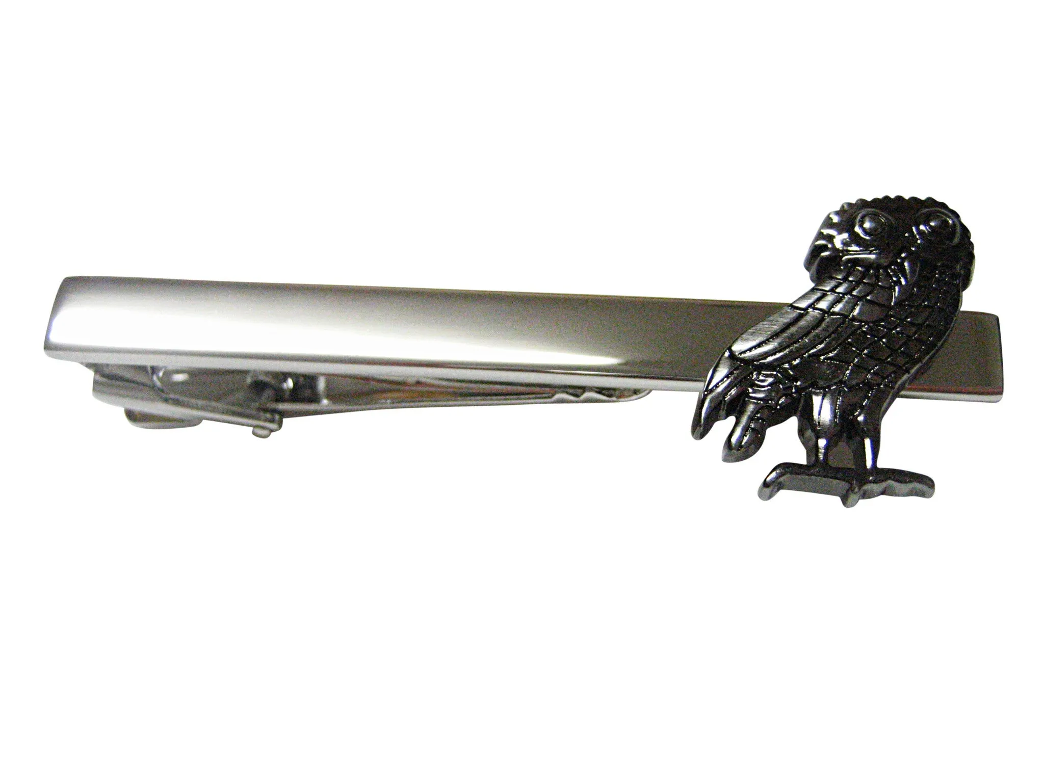 Owl of Athena Square Tie Clip