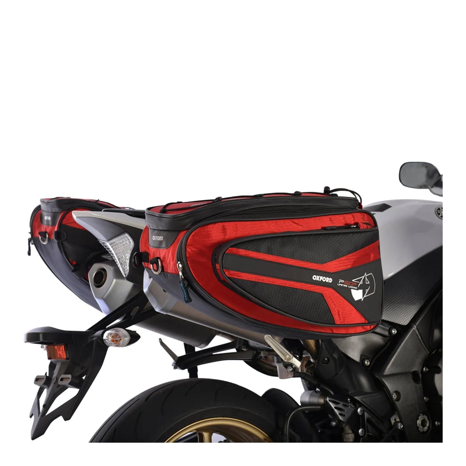 Oxford Panniers P50R - Black/Red