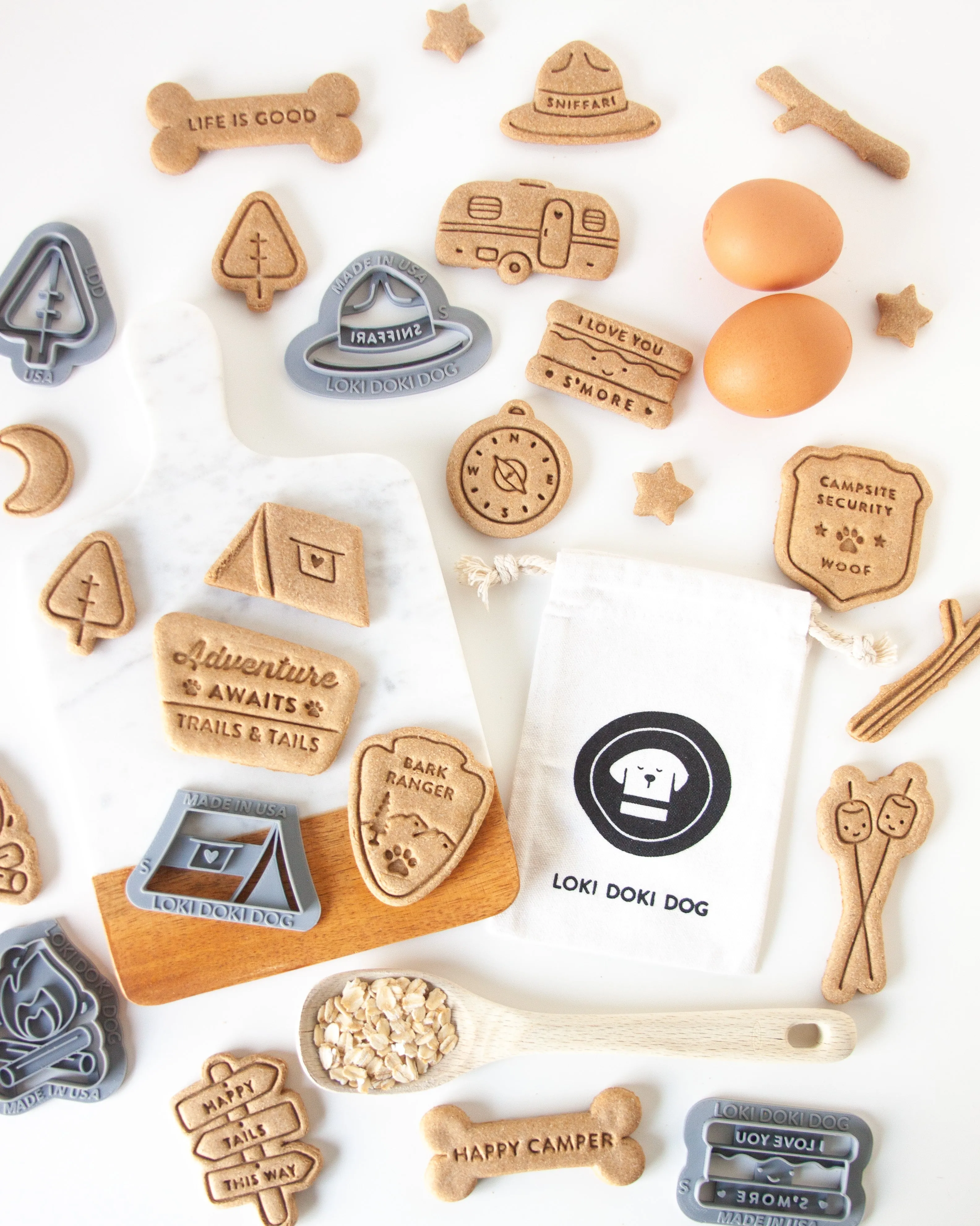 Park Ranger Hat- Dog Cookie Cutter (Personalized)