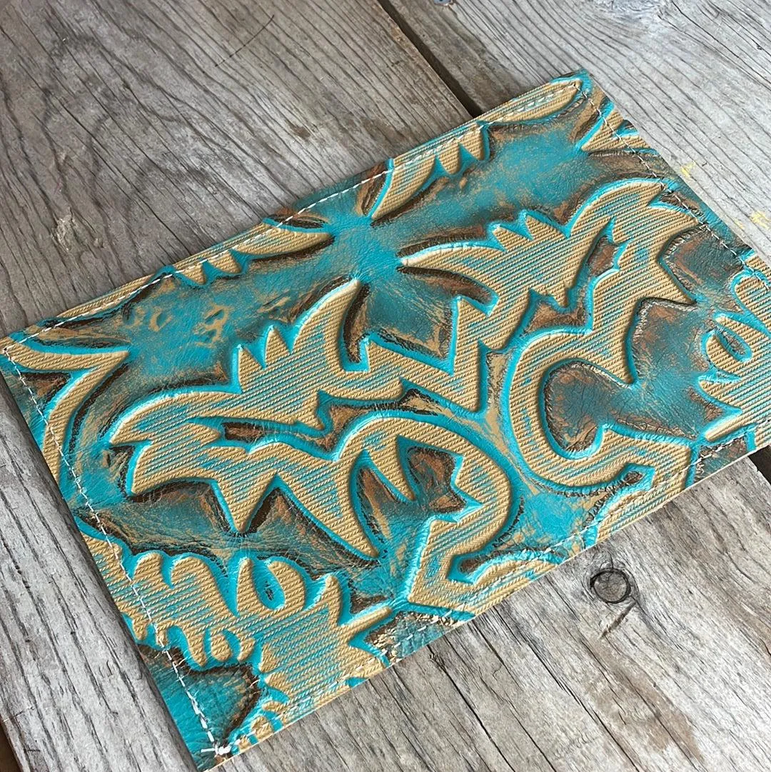 Passport Cover - No Hide w/ Agave Laredo