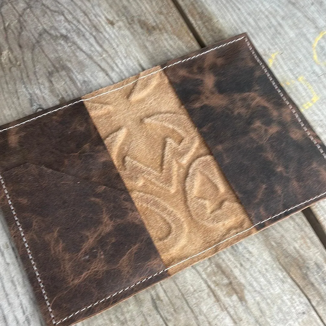 Passport Cover - No Hide w/ Agave Laredo