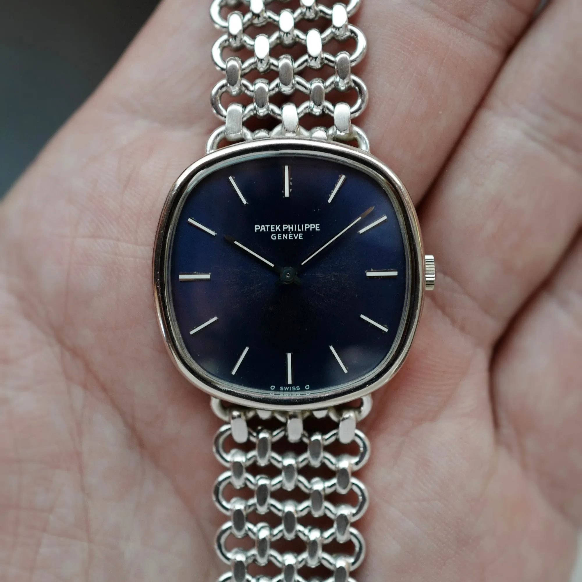 Patek Philippe White Gold Golden Circle Watch Ref. 3644