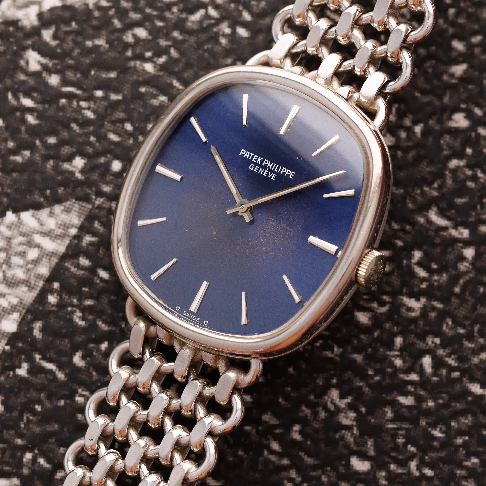 Patek Philippe White Gold Golden Circle Watch Ref. 3644
