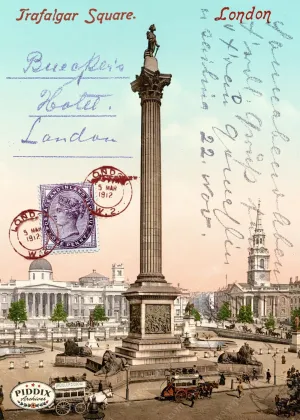 PDXC3880a & b -- Travel Postcards