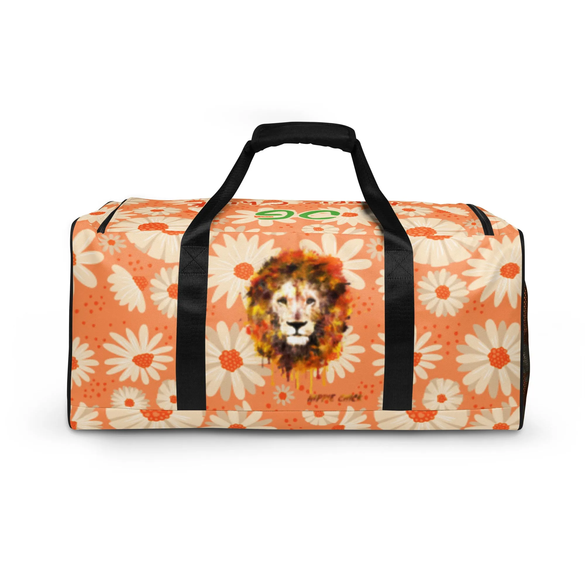 Peach Daisies Duffle Bag - OG Hippie Chick