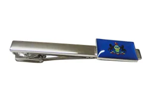 Pennsylvania State Flag Square Tie Clip