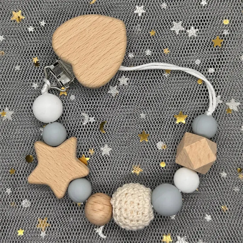Personalized Baby Pacifier Chain Clip