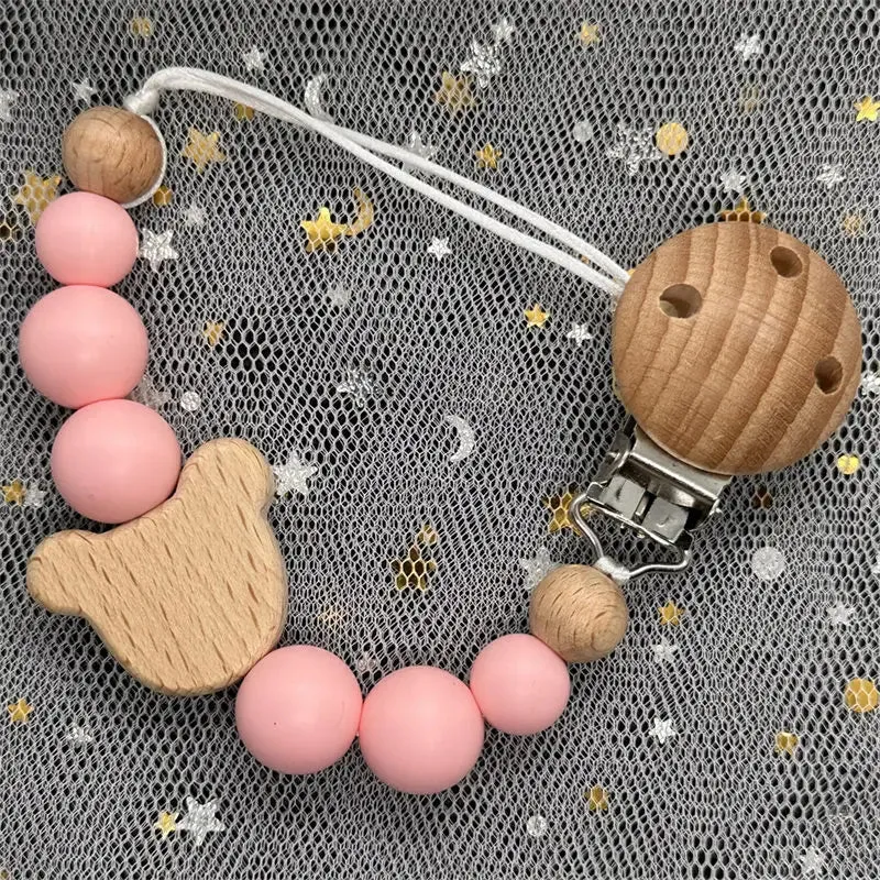 Personalized Baby Pacifier Chain Clip