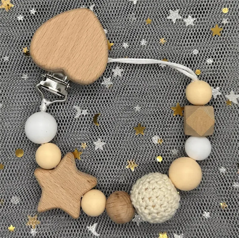 Personalized Baby Pacifier Chain Clip