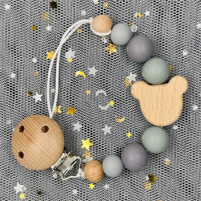 Personalized Baby Pacifier Chain Clip