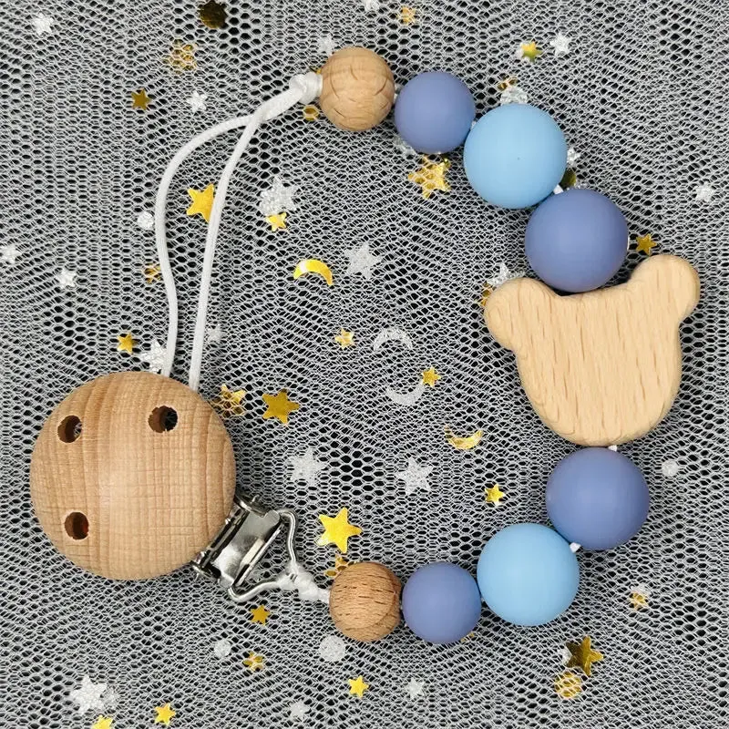 Personalized Baby Pacifier Chain Clip