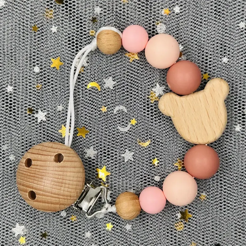 Personalized Baby Pacifier Chain Clip