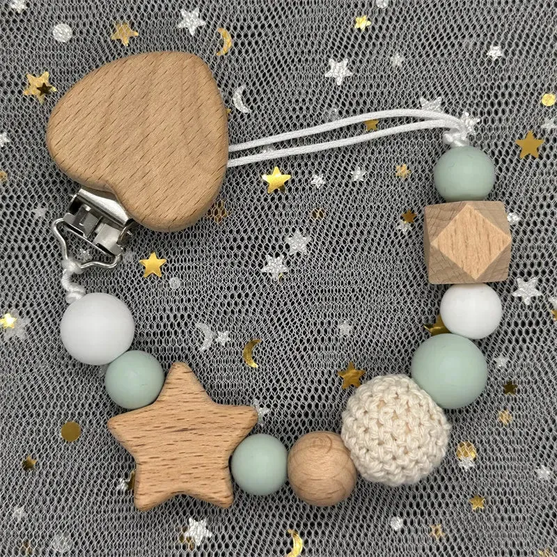 Personalized Baby Pacifier Chain Clip