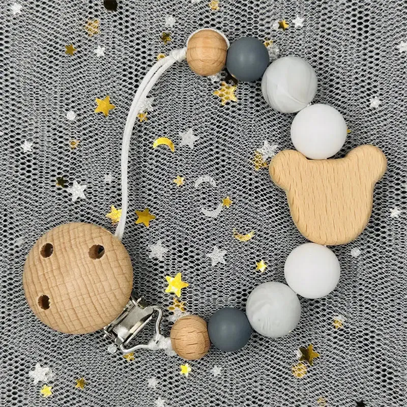 Personalized Baby Pacifier Chain Clip