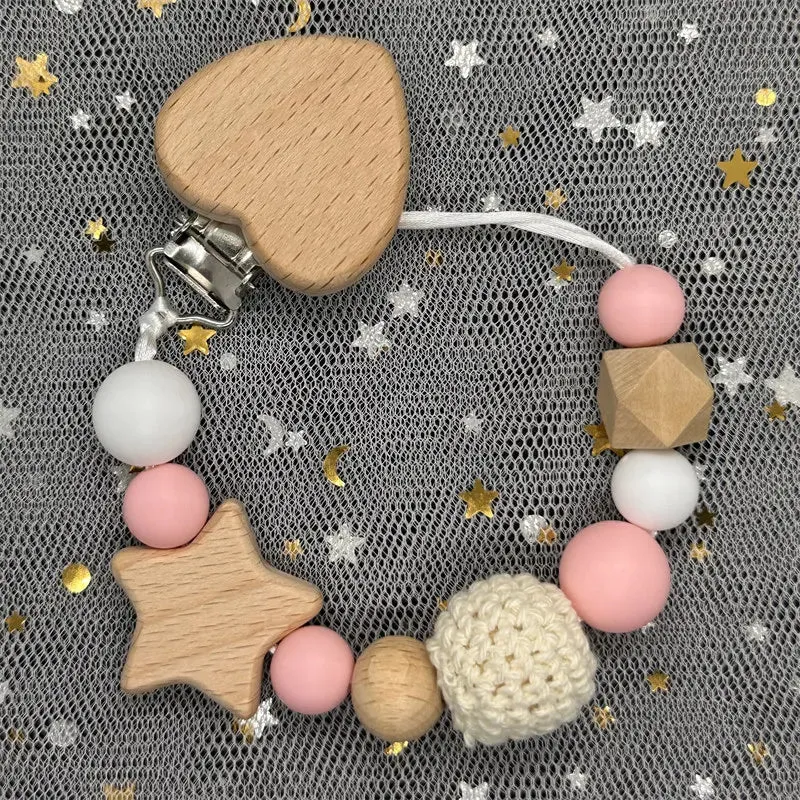 Personalized Baby Pacifier Chain Clip