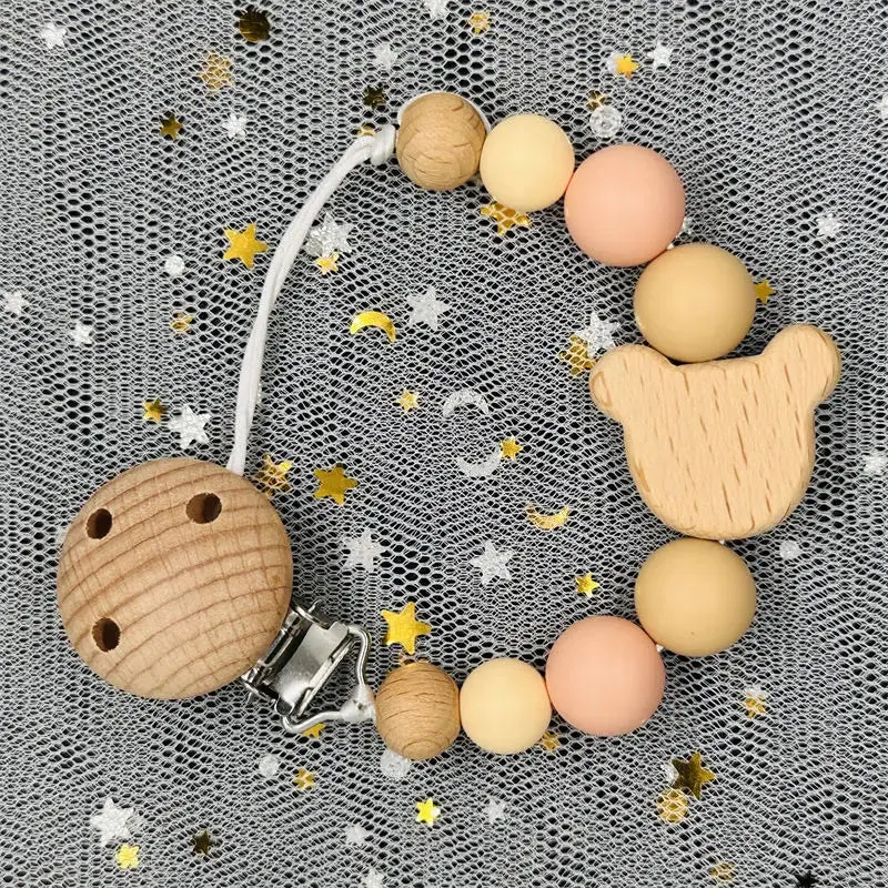 Personalized Baby Pacifier Chain Clip