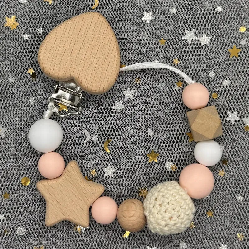 Personalized Baby Pacifier Chain Clip