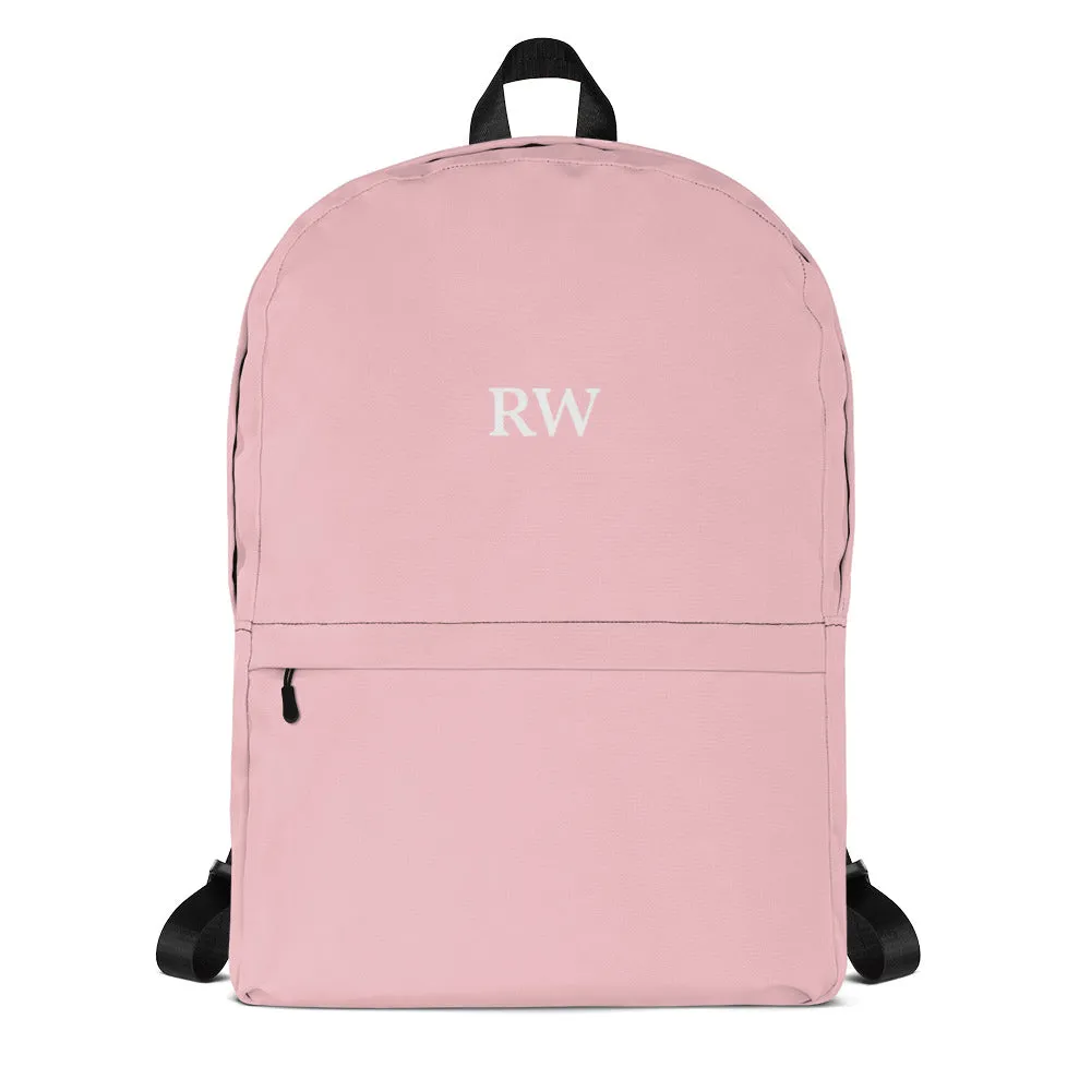 Personalized Backpack - Blush Pink