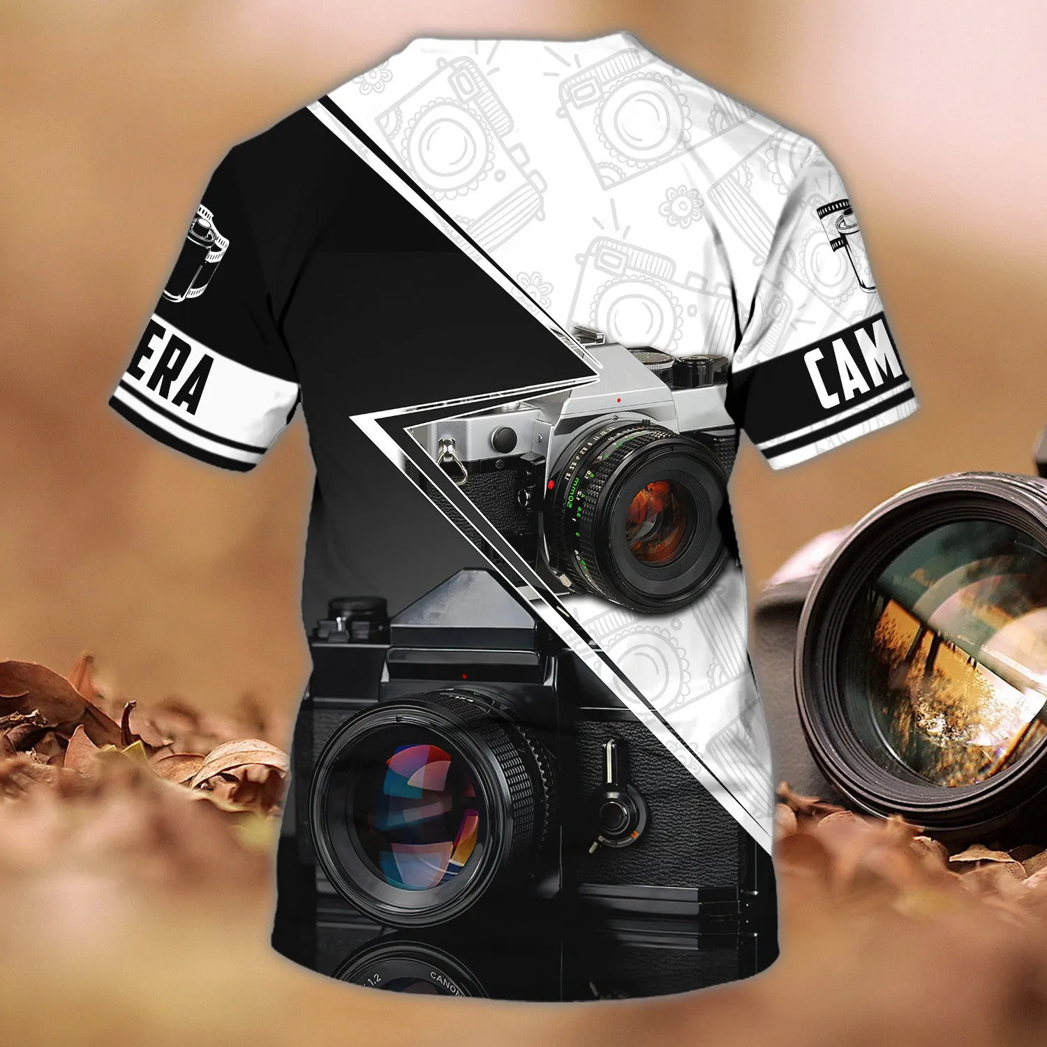 Photography 3D Tshirt, Videographer Tshirt 03