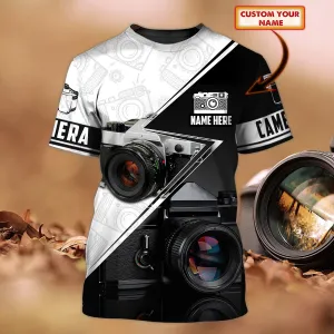 Photography 3D Tshirt, Videographer Tshirt 03