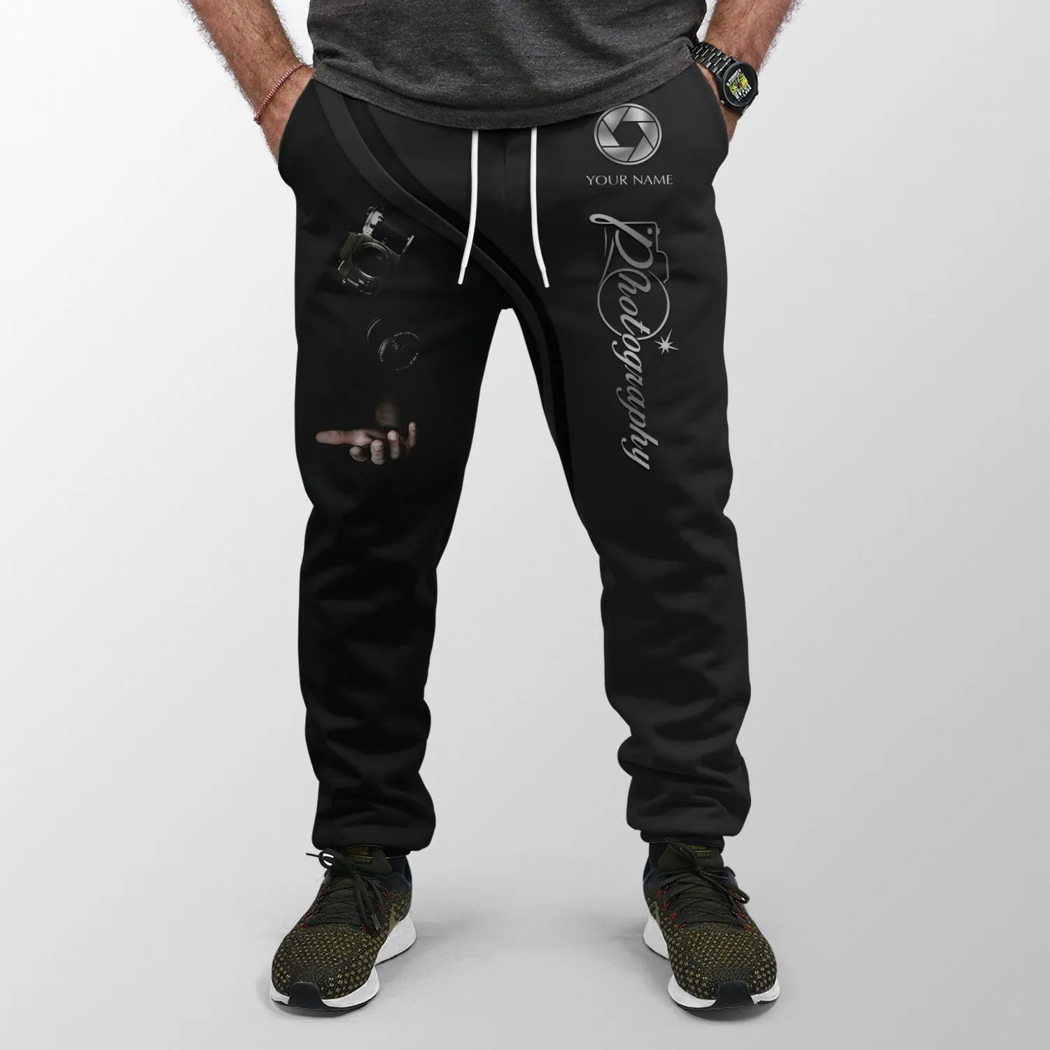 Photography Sweatpants Film Camera 3D Pant Custom Photographer Jogger