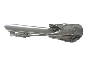 Pike Fish Head Tie Clip