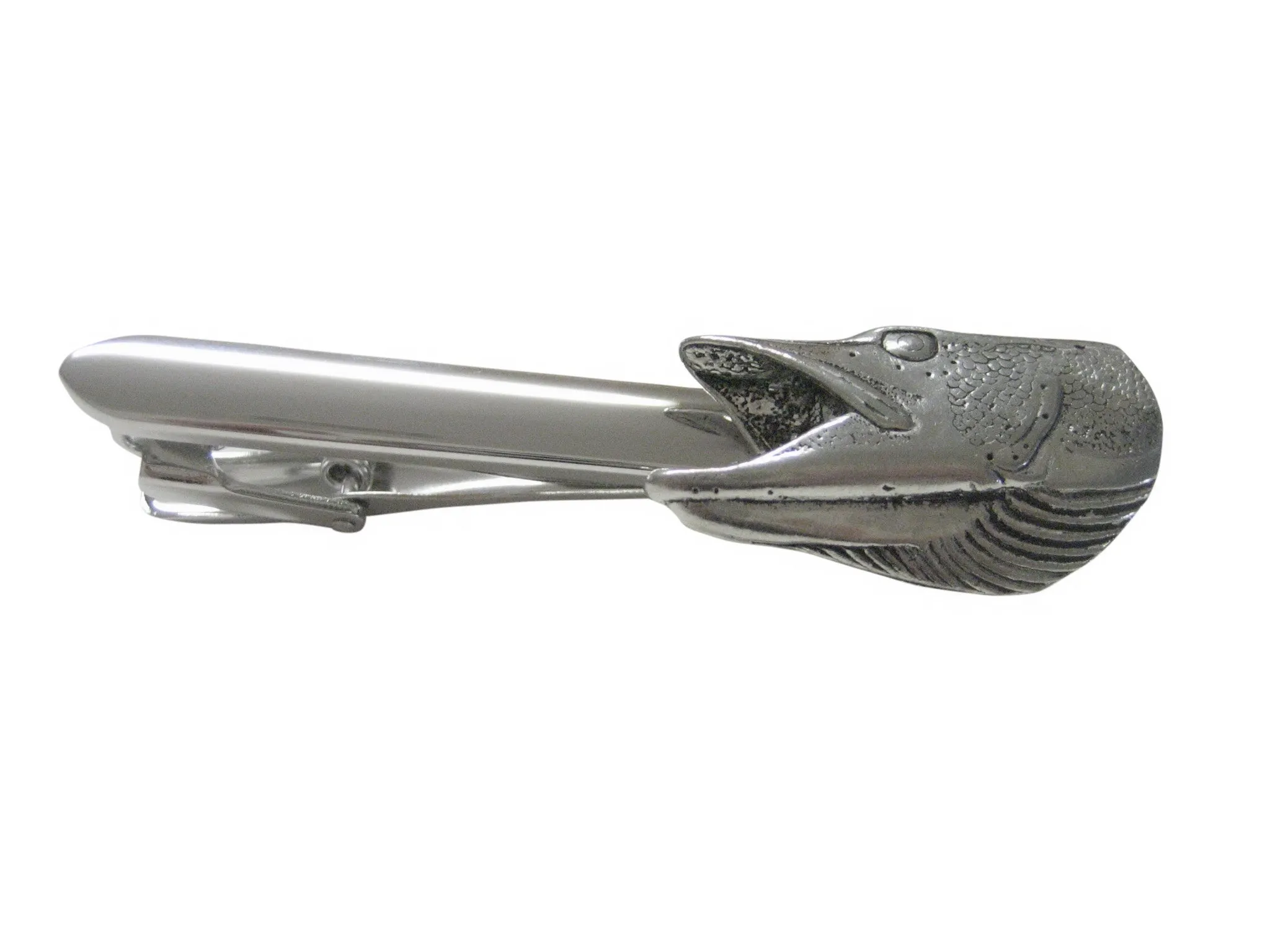 Pike Fish Head Tie Clip