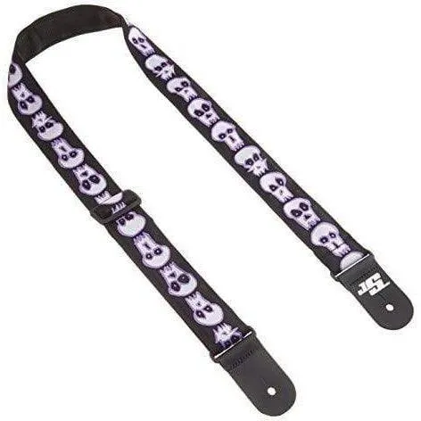 Planet Waves 50JS07 Joe Satriani Guitar Strap, Skulls