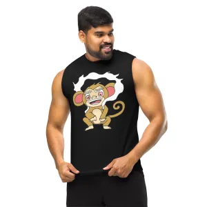 Poofy the Sky Monkey Muscle Shirt