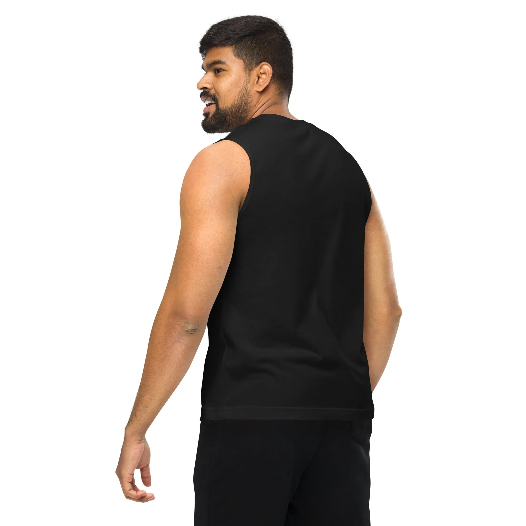 Poofy the Sky Monkey Muscle Shirt