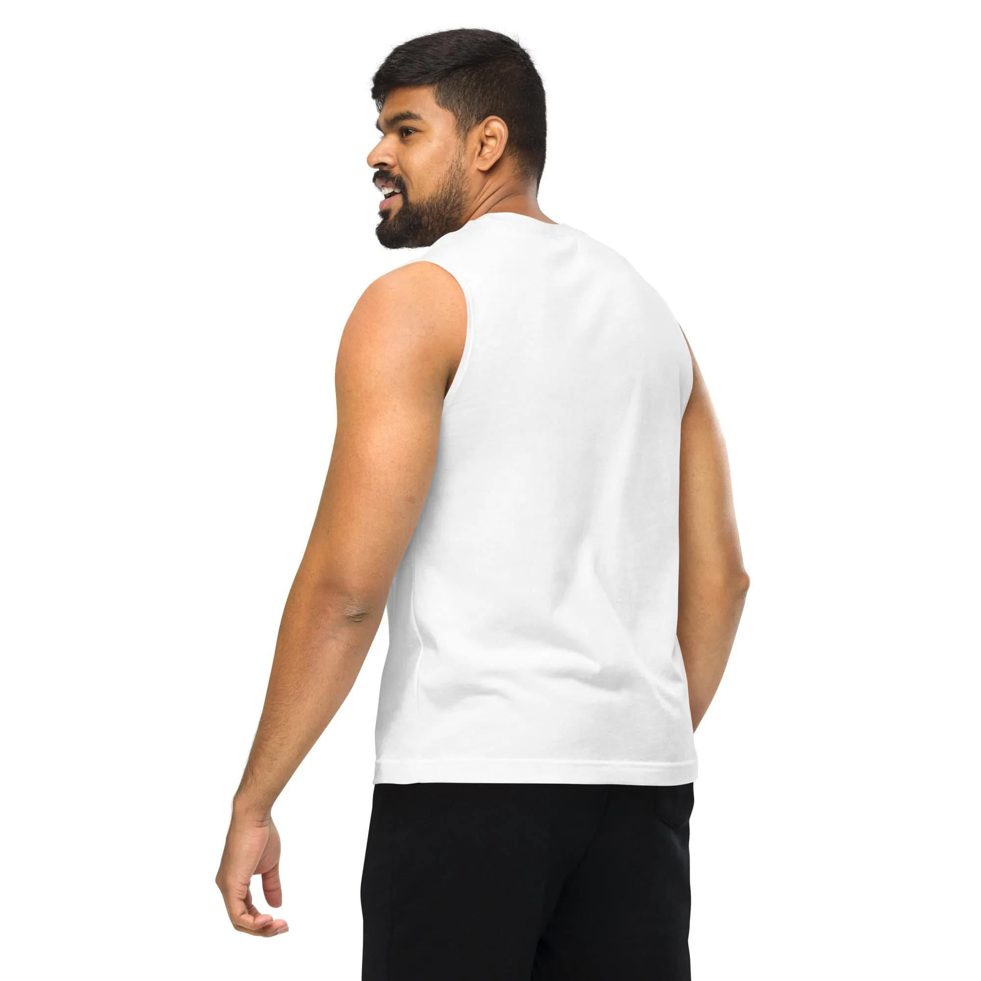 Poofy the Sky Monkey Muscle Shirt